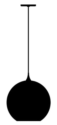 Large Globe Pendant Lamp